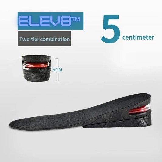 Elev8™  Shock Absorbing Height Adjustable Insole